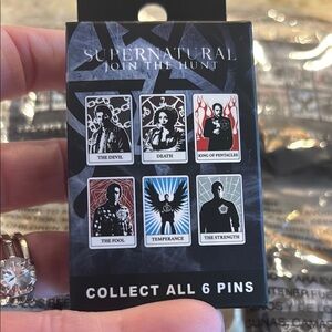 Supernatural Enamel Pin Set